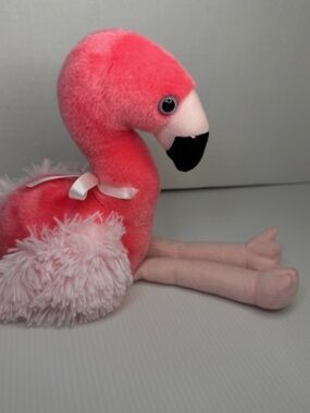 Frankford Plush Pink Flamingo Bird Stuffed Animal 11.5"